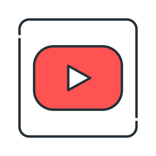 Media, social, youtube icon