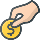 money,business and finance,charity,coin,donation,gestures,donate ok 