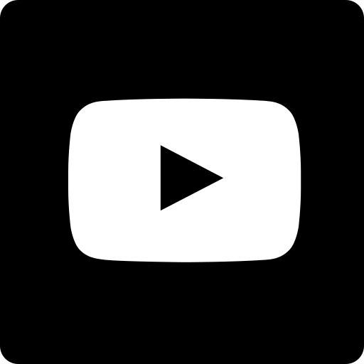 Media, social, square, youtube icon