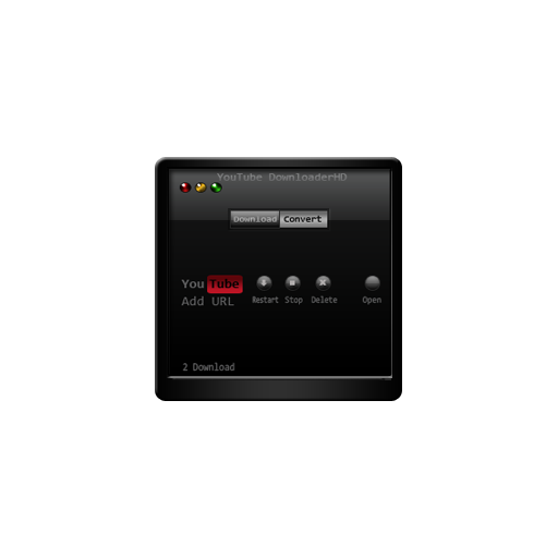 Downloader, youtube icon