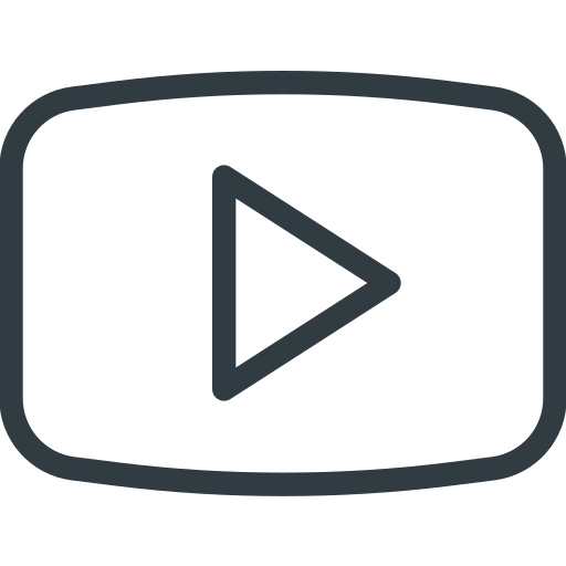 Logo, media, social, youtube icon