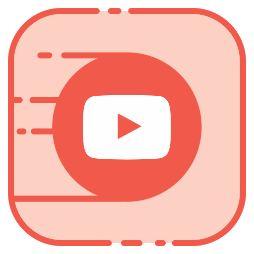 Logo, media, social, youtube icon