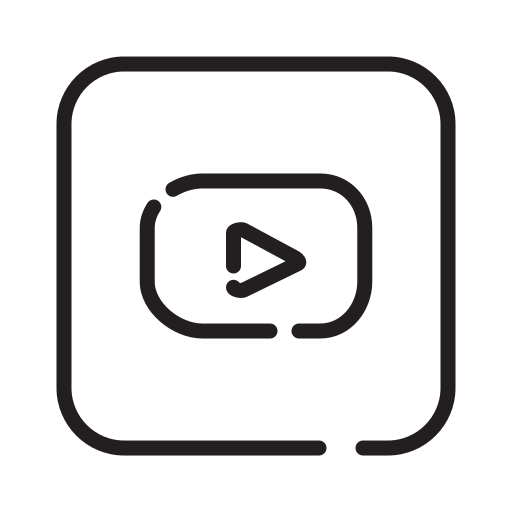 Multimedia, video, youtube, youtuber icon