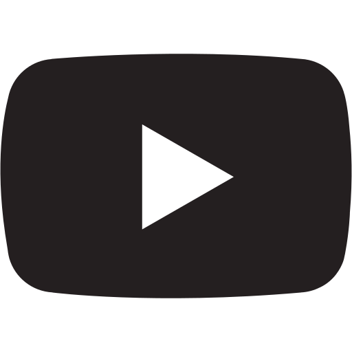 Youtube, logo, media, music, social, video icon