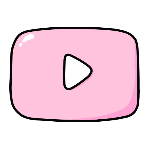 Youtube, video, social media, play icon