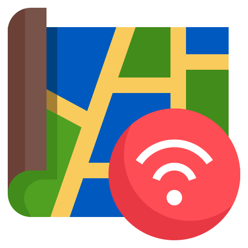 Singnal, map, location, placeholder, street icon