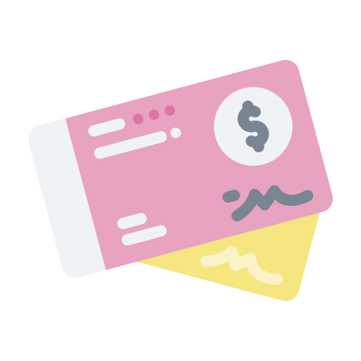 Cheque, banking, check, finance, payment icon