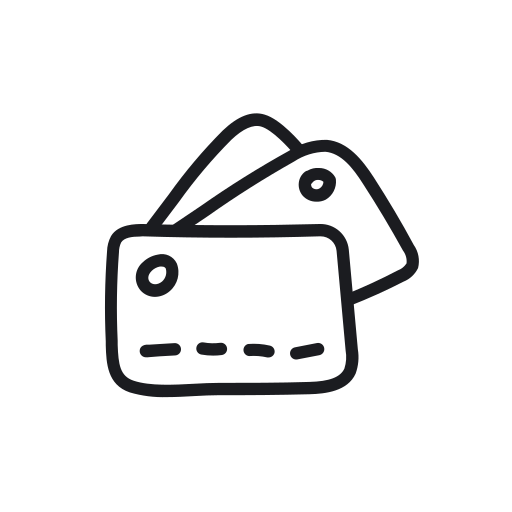 Credit, cards, payment, money, card icon