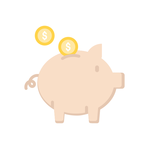 Savings, bank, banking, business, marketing, office, money icon