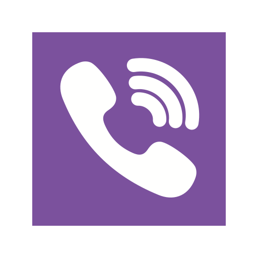 Call, contact, logo, media, message, social, viber icon