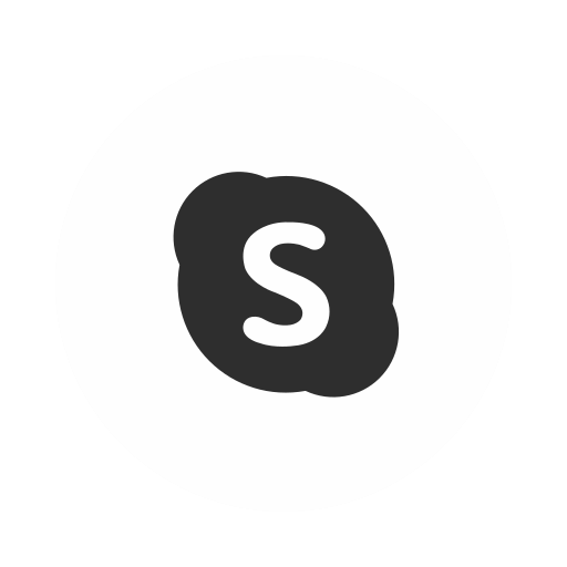 Skype, video, social media, contact, marketing icon
