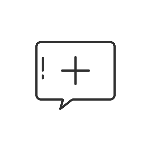 Create, message, new message, pinterest icon