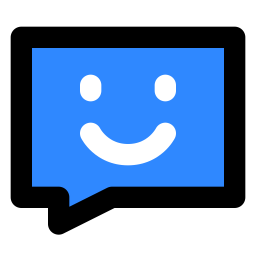 Message, emoji icon