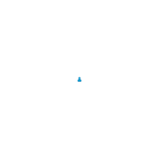Blue, contact icon