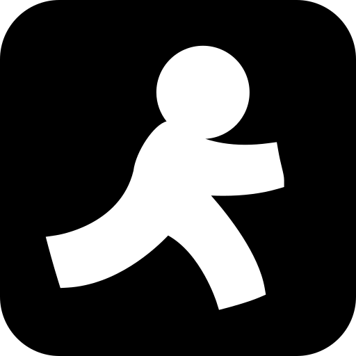 Aim, little, man icon