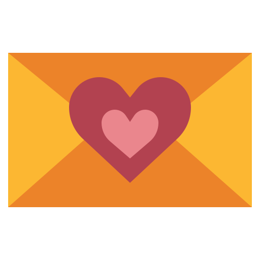 Heart21, love, romance, shape, letter icon