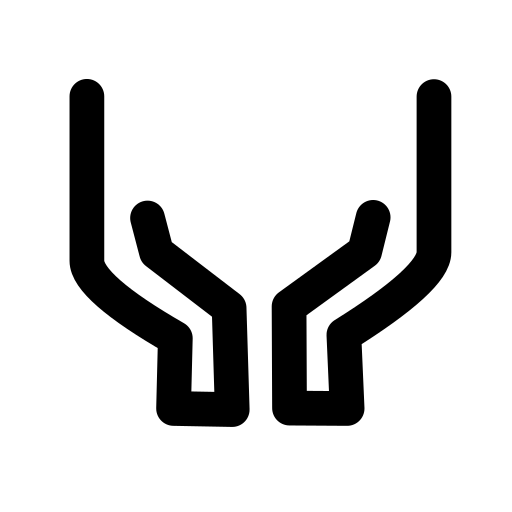 Two, hands icon