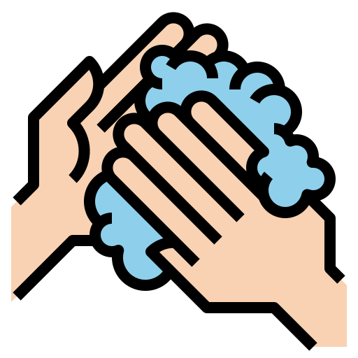 Clean, hands, hygienic, sanitary, wash icon