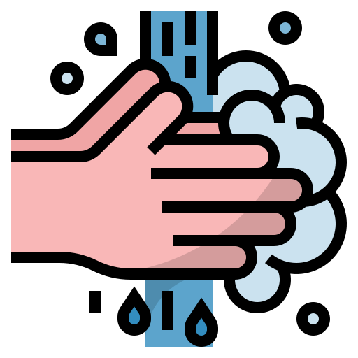 Cleaning, covid19, hands, hand washing, wash hands icon