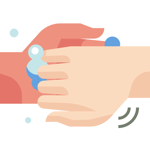 Coronavirus, covid19, hands, health, hygiene, sanitized, wash hands icon