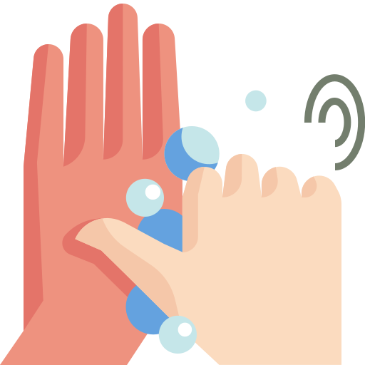 Coronavirus, covid19, hands, health, hygiene, sanitized, wash hands icon