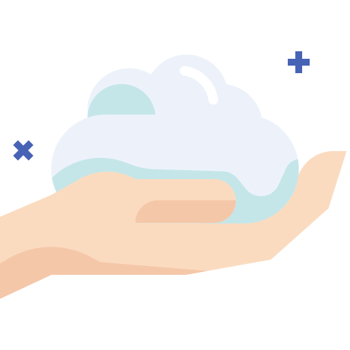 Coronavirus, covid19, hands, health, hygiene, sanitized, wash hands icon