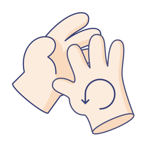 Clean, coronavirus, gesture, hand, instruction, virus, wash icon