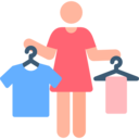woman,laundry,people,humanpictos,hanging,housekeeping