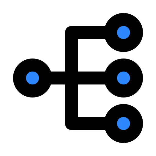 Tree, diagram icon