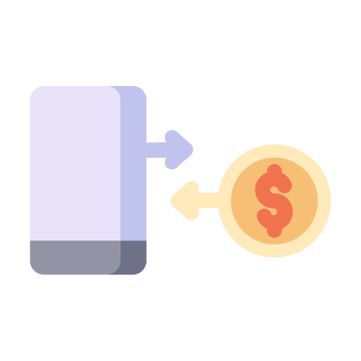 Data, finance, business, file, transfer icon