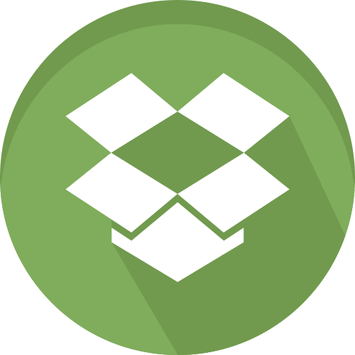 Data, dropbox, logo, sharing icon
