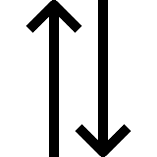 Arrow, data, transfer, vertical, sync icon icon