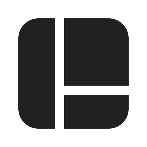 Ic, fluent, data, treemap, filled icon