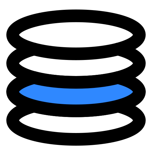Data, three icon