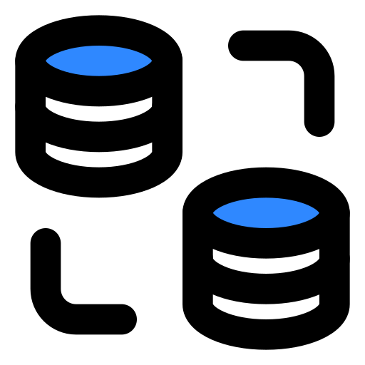 Data, switching icon