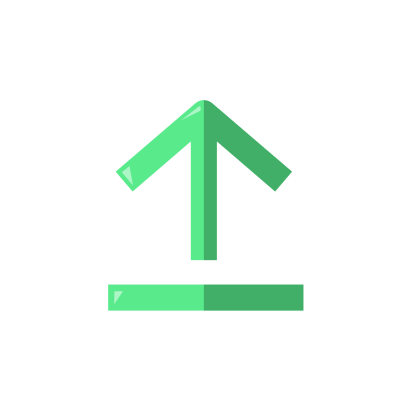 Download, export, import, install, upload icon