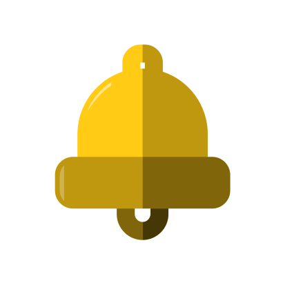 Bell, noise, notification, ring, ringtone, sound icon