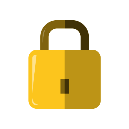 Combination lock, key, lock, locker, privacy, safe, secure icon