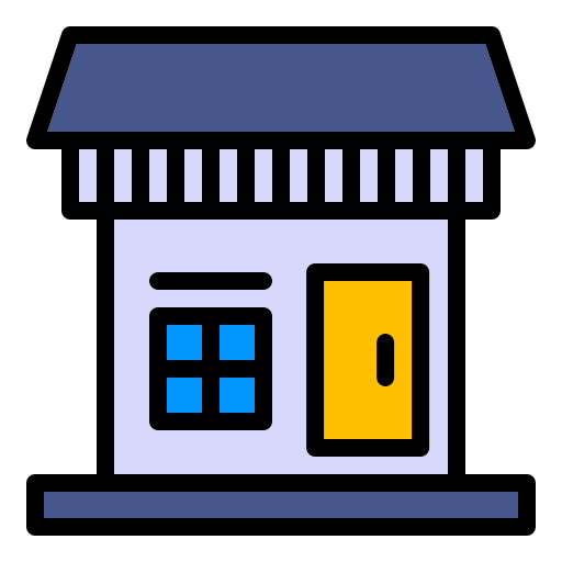 Store, shop, market, ecommerce icon