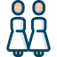 Love and wedding icon 64x64