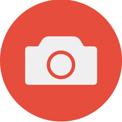 Camera, capture, device, photo, play icon
