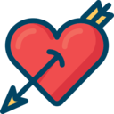 arrow,heart,love,valentines day,love and romance,romantic,lovely,cupid,romanticism