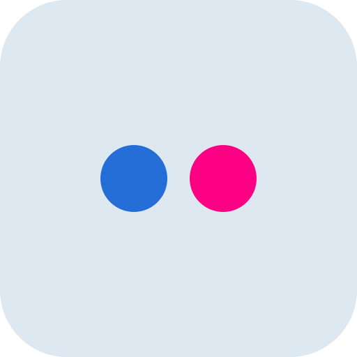 Flickr, media, photo, photography, share, social icon