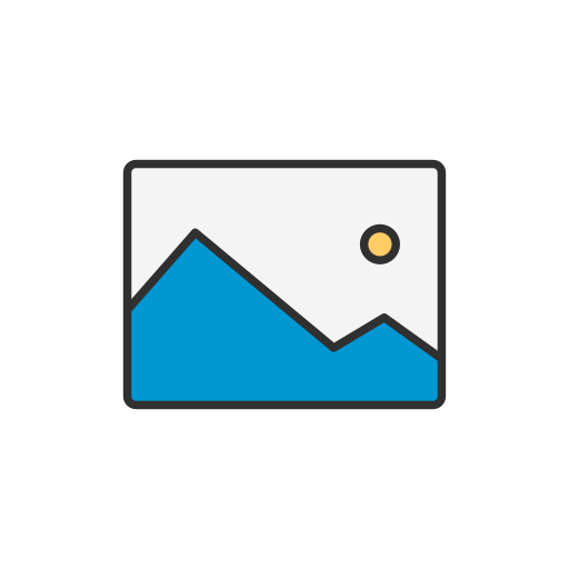 Photo, photo gallery, photo library, picture icon