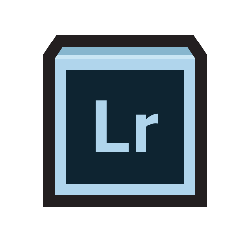 Graphics, images, photo, adobe lightroom icon