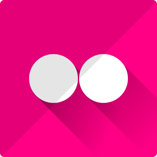Flickr, internet, image, picture icon