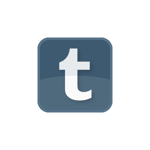 Tumblr, blue, logo, photo, picture icon