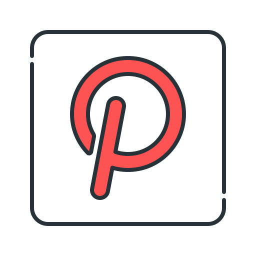 Album, photo, pinterest icon