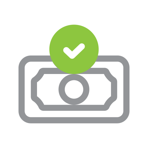 E-commerce, online, shopping, ui, money, success, payment icon