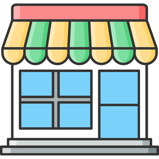 Shop, online, store, ecommerce icon